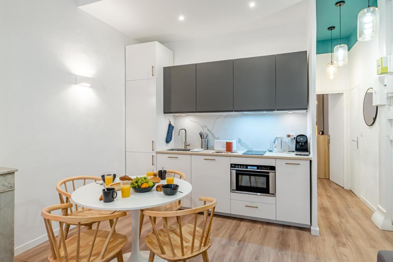 T3 Tout Confort, Moderne, En Centre Ville Marseille Exteriör bild