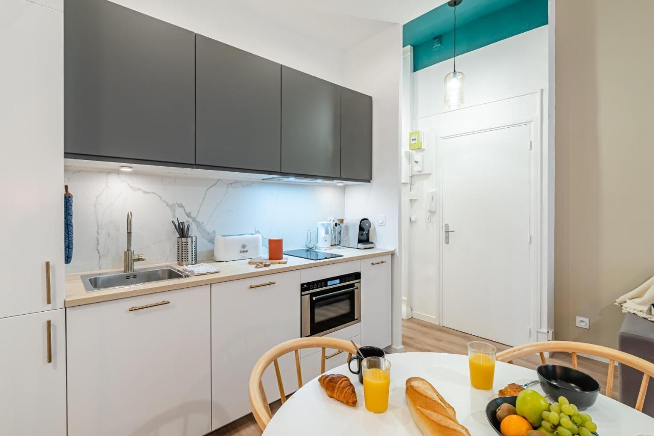 T3 Tout Confort, Moderne, En Centre Ville Marseille Exteriör bild