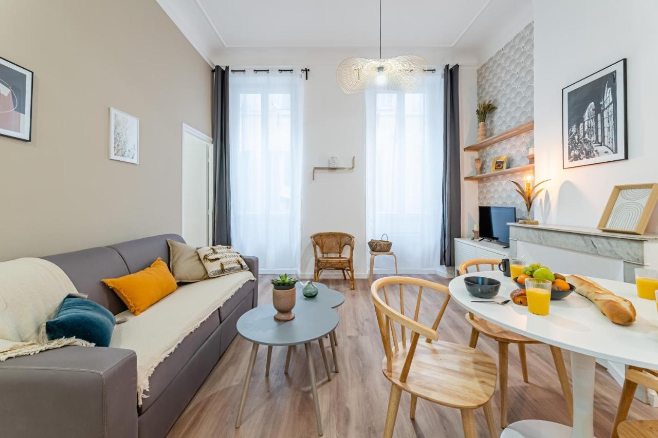 T3 Tout Confort, Moderne, En Centre Ville Marseille Exteriör bild